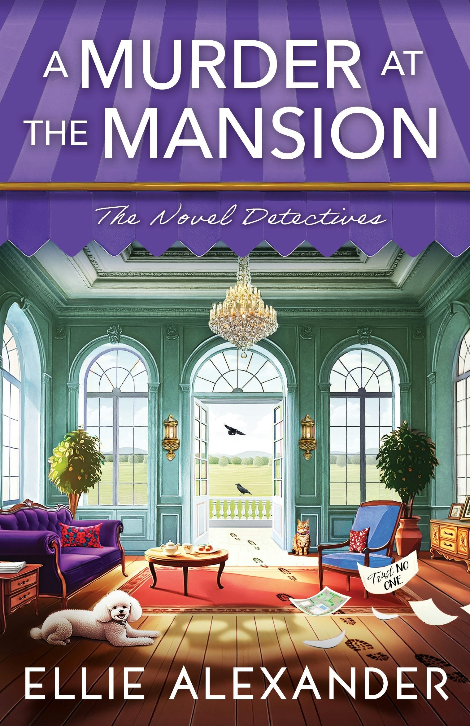 Book cover image for A Murder at the Mansion ISBN: 9781837003143